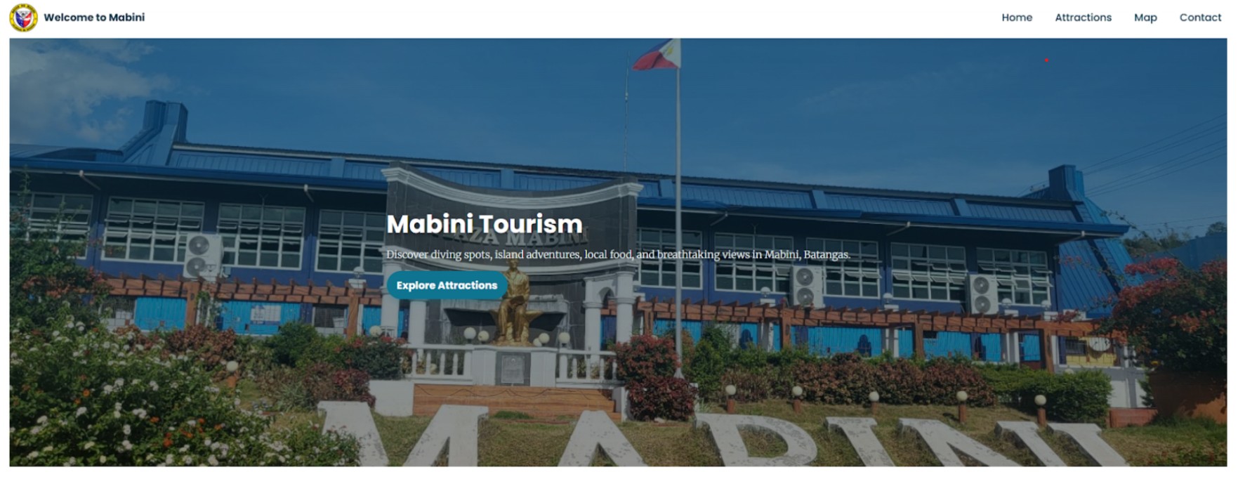 Mabini Tourism Page